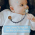 Silicone Pacifier Clip Holder: One-Piece Baby Pacifier Clip, 100% Food Grade Silicone, Pacifier Holder Clip for Boys and Girls,Soft and Flexible P...