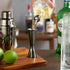 Viski Japanese Style Double Jigger for Cocktails, Bar Kit Essential, 1oz and 2oz with Interior Measurements, Stainless Steel with Gunmetal Finish,...