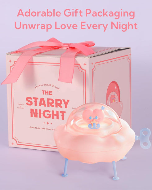 Cute Bluetooth Speaker, Stereo Sound Wireless Portable Speaker with Remote,Night Lights,Star Projector Light for Room Office Decor,Birthday Gifts ...