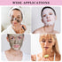 300 Sheets Facial Plastic Mask Disposable Facial Sheet Mask Transparent Face Mask Sheets for Skin Care DIY Spa Mask Moisture Retention...