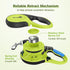 Pecute 16 ft Retractable Dog Leash with Light Rechargeable, Dog Leash Retractable to 66lbs, 360° Tangle-Free, Nylonup Leash, One-Button Control, R...