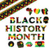 Black History Month Bulletin Board Borders Cutouts Classroom Decorations, African Worthwhile Commemoration Festival Bulletins Board Cutouts Wall D...