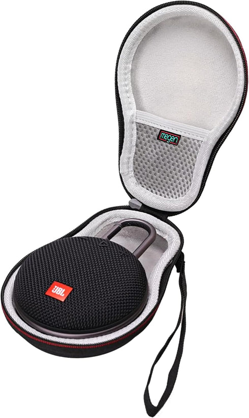 Megen Hard-Shell Travel Storage Carrying Case for JBL Clip 3 Portable Waterproof Wireless Bluetooth Speaker...