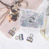 Binder Clips Premium Wire Clips Fancy Rainbow Colors Hollow Paper Clips - Pack of 15...