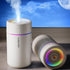 Portable Mini Humidifier, Colorful, Cool Mist, USB Powered. Perfect for Bedroom, Office & Car (White)...