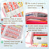 iSuperb Big Capacity Pencil Case Corduroy Large Pencil Pouch Portable Pen Bag Zipper Organizer Makeup Cosmetic Bags for Women Office...