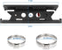 Quick Release Fire Extinguisher Holder Mount Bracket High Density Nylon Roll Bar Mount Bottle Holder Adjustable with 4 Clamps for Wrangler TJ JK J...