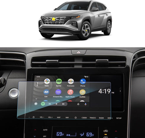 SKTU for 2022 2023 2024 Hyundai Tucson Screen Protector for 2022 2023 2024 Hyundai Tucson NX4 / 2022 2023 2024 Hyundai Santa Cruz Navigation Hyund...