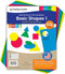 Basic Shapes 1: Circles, Triangles, Squares, Ovals, 676 Pieces US Made Card Stock Punch Out Geometric Shapes in 3 Sizes and 4 PRIMARY Colors for M...