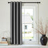 jinchan Room Darkening Linen Textured Curtain 63 Inch Length for Living Room Room Darkening Thermal Insulated Grommet Top Window Drape for Bedroom...