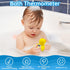 b&h Duck Baby Bath Thermometer, Toddlers Bath Temperature Thermometer Safety Floating Toy, Bathtub Thermometer, at Fahrenheit and Celsius Degree...