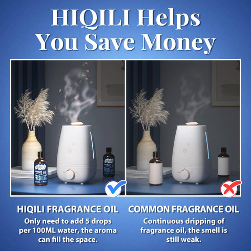 HIQILI Fresh Linen Fragrance Oil 100ml, Single Essential Oil for Diffuser Car Freshies, Clean Fresh Scent for Candle Making Soap Laundry 3.38 Fl O...