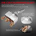 DaierTek 50A 12V DC Heavy Duty Toggle Switch 3 Position 50 Amp Toggle Switch 3 Way Automotive Car 12 Volt SPDT ON-Off-ON 3 Pin...