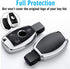 Tukellen for Mercedes Benz Keychains with Key Fob Cover Special Soft TPU Key Case Cover Protector Compatible with Mercedes Benz C E G S M GL CLS C...