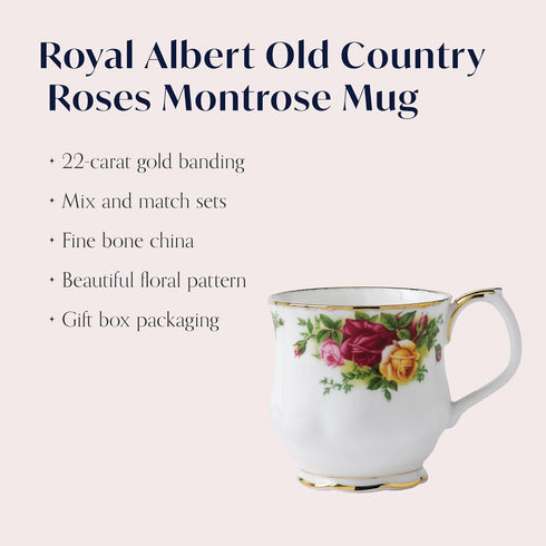 Royal Albert Old Country Roses Montrose Mug...