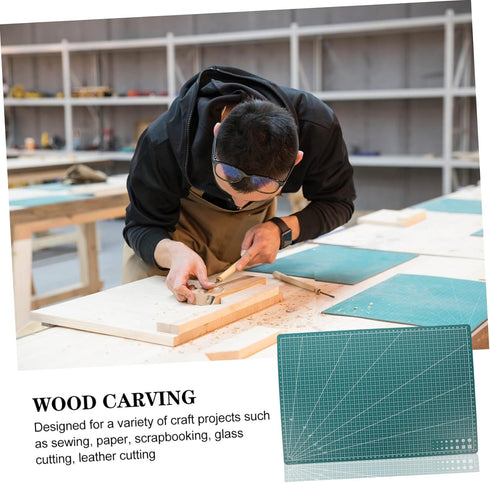 Quilting Cutting Mat - Self Healing Double Sided A3 Cutting Mat Rotary Cutting Sewing Board Fabric Leather Engraving Cutting Quilting Modeling Tab...