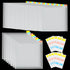 Caydo 36PCS 6x6inch Scrapbook Paper Storage, with 60PCS Sticky Index Tabs for Holding Scrapbook Paper, Cardstock, Vinyl Sheets...
