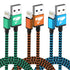 Aioneus iPhone Charger Cord 3ft 3Pack MFi Certified Lightning Cable Fast Charging Nylon Braided Phone Charger Cable Compatible with iPhone 14 13 P...