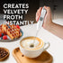 Milk Boss Matcha Whisk - Handheld Electric Stirrer - Matcha Frother Wand & Drink Mixer - Electric Whisk for Matcha Tea & Green Tea - Durable Stain...