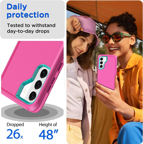 AICase for Samsung Galaxy S22 Case with Screen Protector,Heavy Duty Drop Protection Full Body Rugged Shockproof/Dust Proof Military Protective Tou...