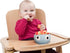 Big Eyes Baby Suction Bowl Self Feeding Set | Baby Fork and Spoon Set | Food Grade Silicone Plate for Babies & Toddlers | 4+ months (Blue)...