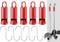 5 Pack Garage Storage Hooks Attachment Compatible with Milwaukee M18 / Wall Mount Utility Hooks/Attachment for Garage, Shed, Car, House, Storeroom...