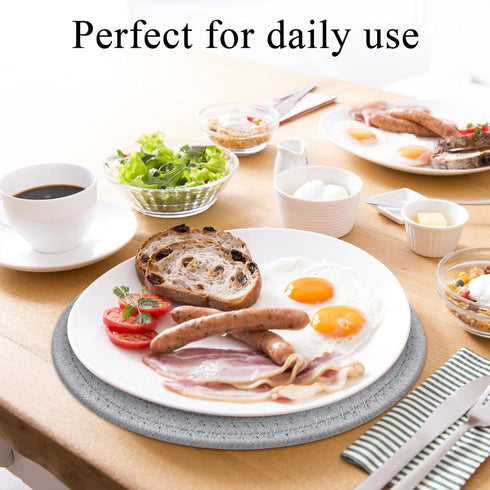 SHACOS 8" Trivets for Hot Dishes, Heat Resistant Large Coaster for Hot pots and Pans, Multipurpose Hot Pads for Kitchen Countertop, Table Decor, H...