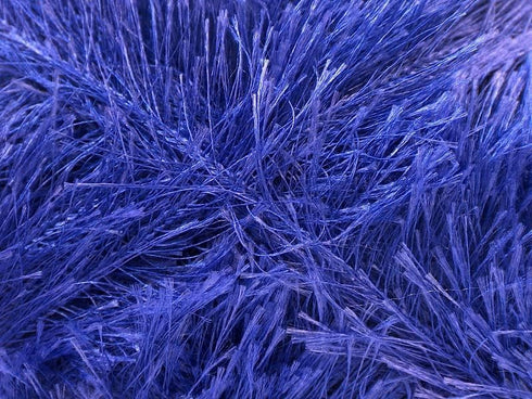 Ice Yarns Eyelash Fun Fur Yarn 100 Gram (3.53 Ounces) 164 Yards (150 Meters) 2 Skeins (Purple - 22730)......