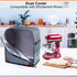 BAGSPRITE Stand Mixer Cover with Appliance Sliders Base Compatible with KitchenAid Mixer-Storage Bag for 4.5/5 Quart with Pockets for Kitchen Aid ...
