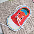 2 pcs Wooden Lacing Shoe Learn to Tie Laces Threading Educational Motor Skills Toy...