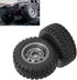RC Off Road Tires, 2Pcs 82mm 1/16 RC Rubber Tires RC Car Spare Part for SCY 16103 1/16 RC Off Road Car...