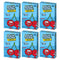 Jolly Rancher SINGLES TO GO! Cherry, 6 boxes with 6 packets each - 36 total servings...