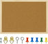 OWLKELA 17.7 X 13.3 Inch Cork Board Bulletin Board, Wall-Mounted Presentation, Message Notice Pin Board, Perfect for Office & Home Decor, School, ...