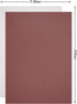 RAMYA Smooth Solid Color Faux Leather Sheets (7.8 "X53") PU Leather is Very Suitable for Making DIY Earrings, Making Crafts, Bows, Sewing (Chocola...