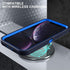 for iphone XR Case, Military Grade 3 in 1 Heavy Duty Shockproof/Drop Proof/Dust Proof Case with 2Pcs Tempered Glass Screen Protector (Navy Blue)...