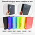 BAZIC 3 Ring Binder 1" Poly Binders Organizer - Swirl Color Soft Cover, Round Ring, Hold 175 Sheets Paper, 6-Count...