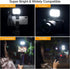 Vlogging Light PICTRON VL28 LED Light for iPhone Mini LED Camera Light Rechargeable 5600K 95+ Long-Lasting Fill Light for Gopro Hero 9 8 7 6 5 DJI...