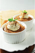HIC Kitchen Souffle Ramekin Set, Fine Porcelain, 4-Ounce, Set of 4...