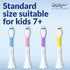 Brushmo for Kids Ages 7+ Extra Soft Replacement Toothbrush Heads Compatible with Philips Sonicare HX6042/94, Standard, 8 Pack...