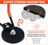 Extra Strong Magnetic Hooks for Hanging Heavy Duty, 2.6in Large Industrial Magnet Hooks, Magnetic Hook with Anti-Slip Coating, Storage Utility Mag...
