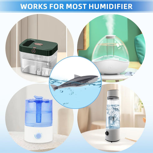 Humidifier Cleaning Fish 6 Pack,Universal Humidifier Tank Cleaner,Purify Water, Soften Hard Water,Prevents Hard Water Build-Up...