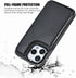 Wallet Case Compatible with iPhone 15 Pro Max(6.7"),Slim Protective case with Card Holder with 1 Screen Protective Glass,Premium PU Leather Kickst...