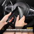Pack-2 Car Steering Wheel Covers, Carbon Fiber Steering Wheel Protectors, Universal Non Slip Steering Wheel Covers (Black)...