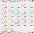 Letter Beads Kit, 26 Alphabet Beads with Heart Beads for Friendship Bracelets Necklace Jewelry Making (Colorful Letter)...
