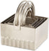 RSVP International Endurance Biscuit Cutters, Rippled Square Set of 4, Stainless...