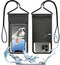 Waterproof Phone Pouch, Large Waterproof Phone Case, Universal Cell Phone Case Dry Bag, Compatible for iPhone, Samsung, All Smartphones Black...