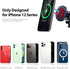 Magnetic Wireless Car Charger for iPhone 14-15W Fast Charging Car Phone Holder Mount Compatible with iPhone 15/14/13/12 Pro Max Mini, Wireless Car...