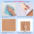 3mm Cork Board Roll Self-Adhesive Bulletin Boards, 51"x16"-1/8" Thick Large Cork Rolls, Decorative Corkboards for Wall, Office, Home, Kitchen, Pos...