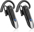 Link Dream Bluetooth Earpiece Wireless CVC8.0 Headset for Cell Phone Dual Mic Noise Canceling Handsfree Phone Earpiece with Mute 20Hrs Talk Time 1...