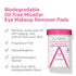 Almay Biodegradable Makeup Remover Pads, Micellar Gentle, Hypoallergenic, Fragrance-Free, Dermatologist & Ophthalmologist Tested, 80 count (Pack o...